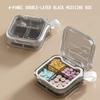 4/7 Grids Portable Pill Box Damp-Proof Food-Grade Sealed Pill Dispenser Large Capacity with Handle Travel Medicine Case