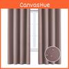 Color Solid Waterproof Sun Blocking Curtain With Nordic Style For Balcony Areas