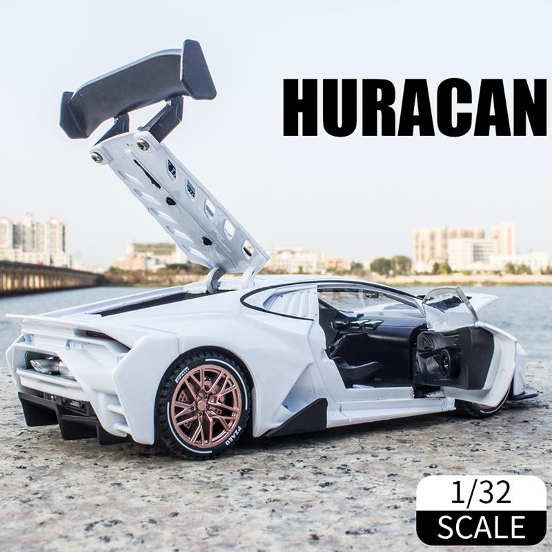1/32 Lamborghini Aventador HURACAN EVO Alloy Sports Car Model Diecast & Toy Vehicles Metal Toy Car Model Collection Simulation Kids Toy Gift