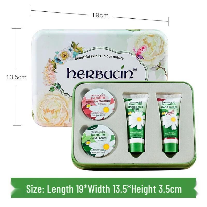 Herbacin German Chamomile Hand Cream Bird Gift Set
