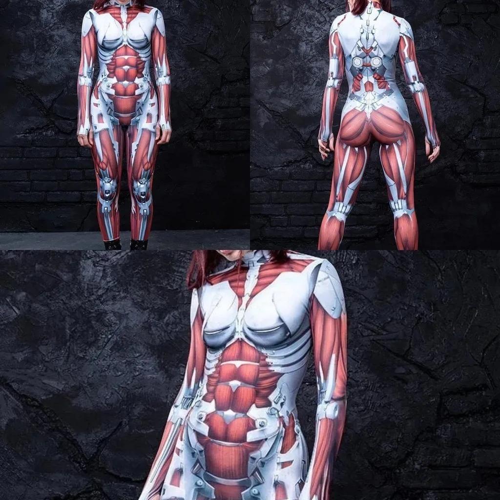 3D Digitaldruck Bühnenkostüme für Erwachsene Halloween-Event Karneval Mottoparty Cosplay Kostüm Rollenspiel Spiel Anzug