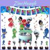 Pj Masks Theme Birthday Party Supplies With Cheerful Decor And Festive Tableware