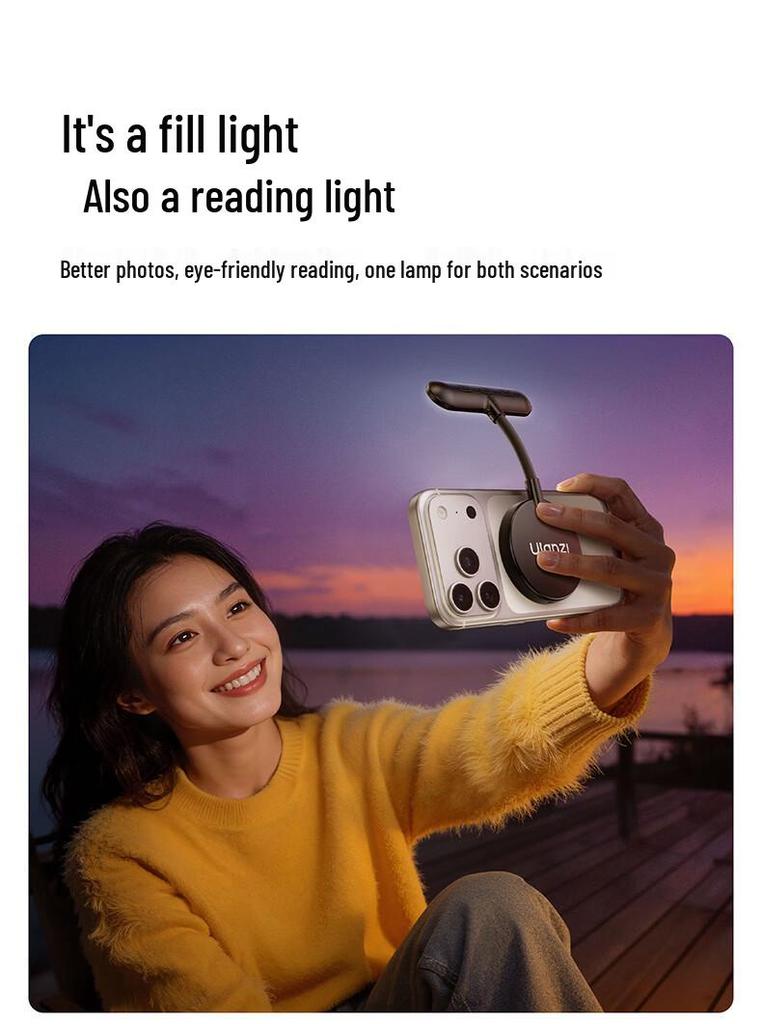 Ulanzi M10 Magnetisches Handy-Licht für Streaming & Fotografie