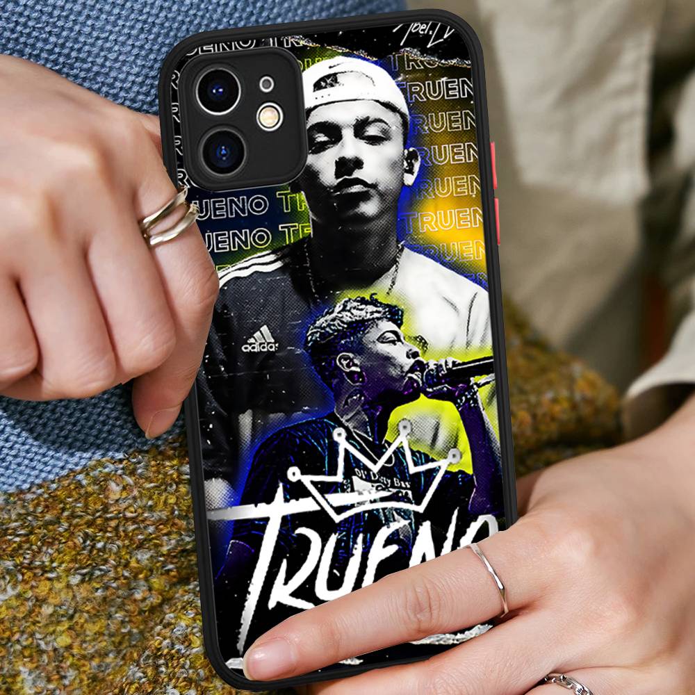 Trueno Rapper For IPhone 16 15 14 11 12 13 Pro Max Plus X XS MAX Matte Soft Back Phone Cover Case