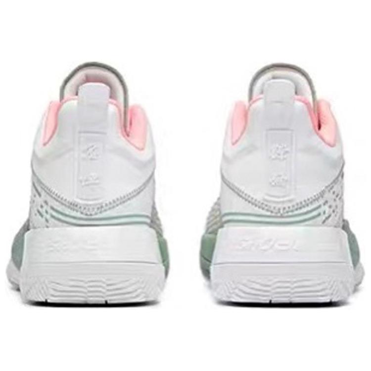 Anta Attack 2 Comfortable Versatile Shock Absorbing Non-Slip Wear-Resistant Mid-Top Basketball Shoes Men sneakers Gray White 112031107-3