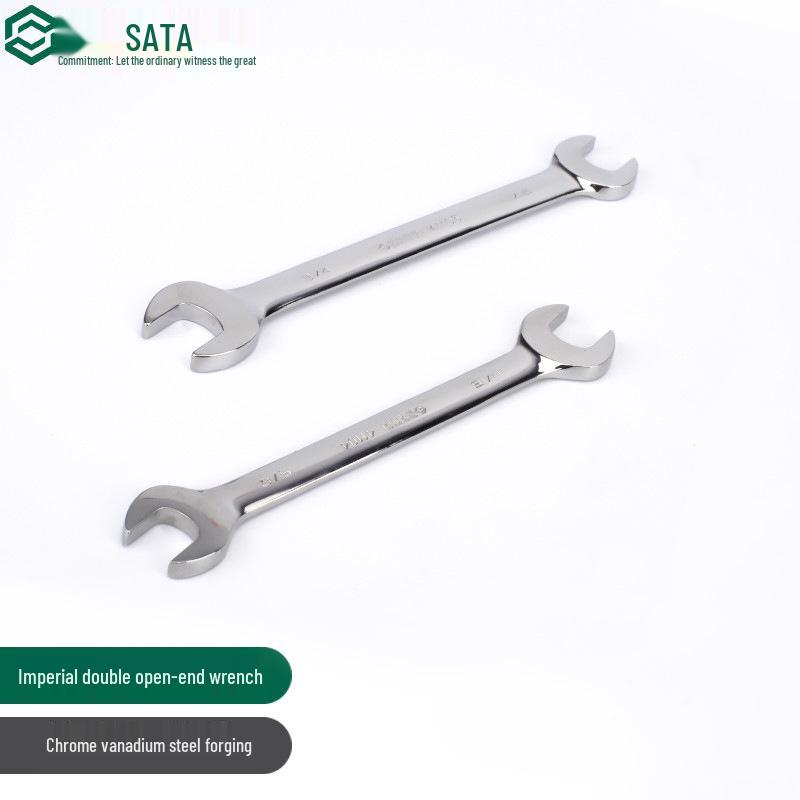 SATA Imperial Industrial Grade Double Open End Wrench
