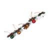 5PCS Christmas Bells Hanging Decoration Set Easy Installation for Door Porch Window Christmas Tree Decoration