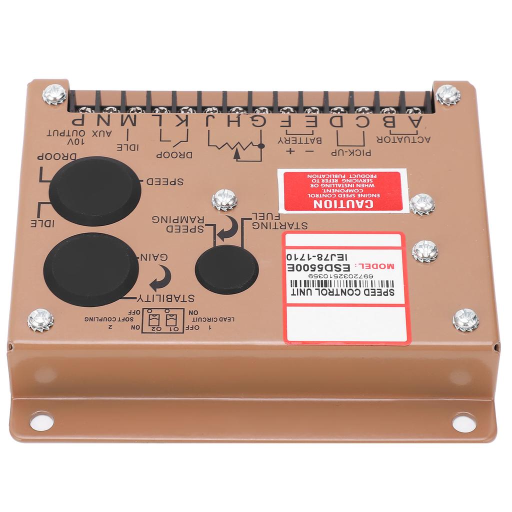 Engine Speed Regulator Generator Electronic Control Module Genset Parts ESD5500e DC 12V 24V