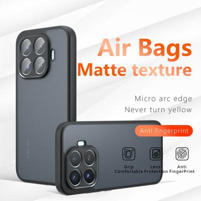 Airbag Super Schutz Weiche Klare Matte Rückseite Hülle Für Xiaomi 17T Pro Xiaomi17TPro Handyhülle