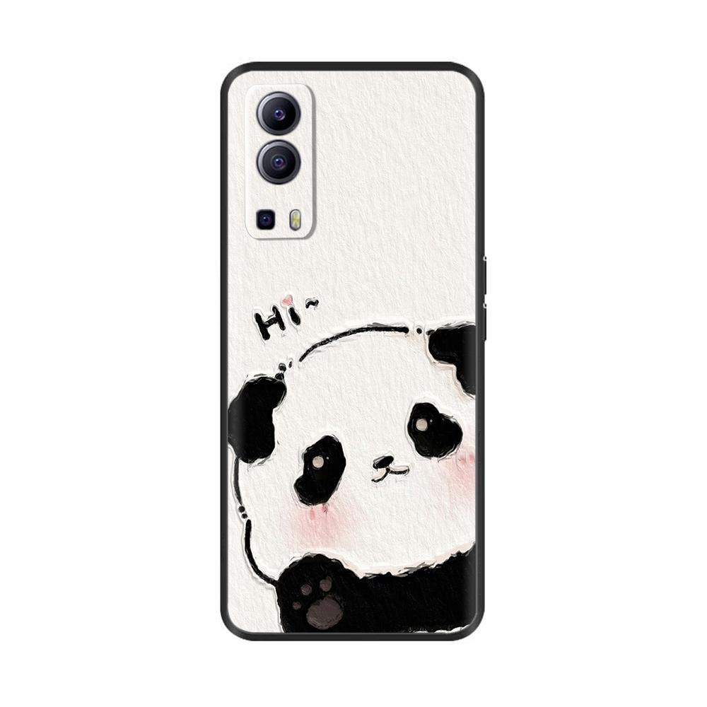 For Vivo Y52 5G Case For Vivo Y72 5G Soft TPU Silicone Cute Cartoon Shell Phone Back Cover For Vivo Y72 Y52 Cases Y 52 72 Fundas
