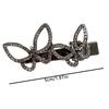 Sparkling Diamond Butterfly Shaped Hair Clip Exquisite Metallic Texture Broken Hair Clip Fashionable Girl Hair Accessory