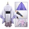 Wanderer Kabukimono Cosplay Game Costume Wig Halloween Party Set