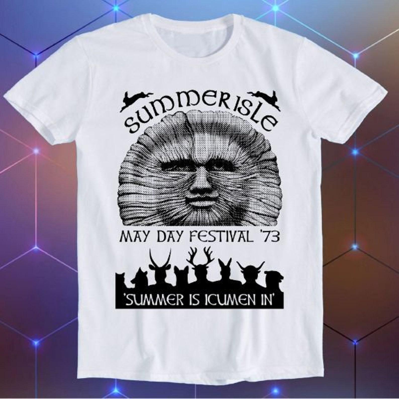 Summerisle Festival May Day 70s The Wickerman Funny Gift T-Shirt E29 2XL