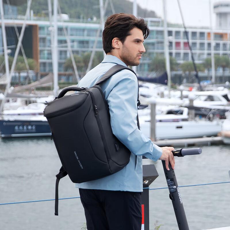 Mark Ryden Batoh pro muže, taška na 17,3palcový notebook, business batoh, školní taška, MR9031 Maskáčová černá Vylepšená verze