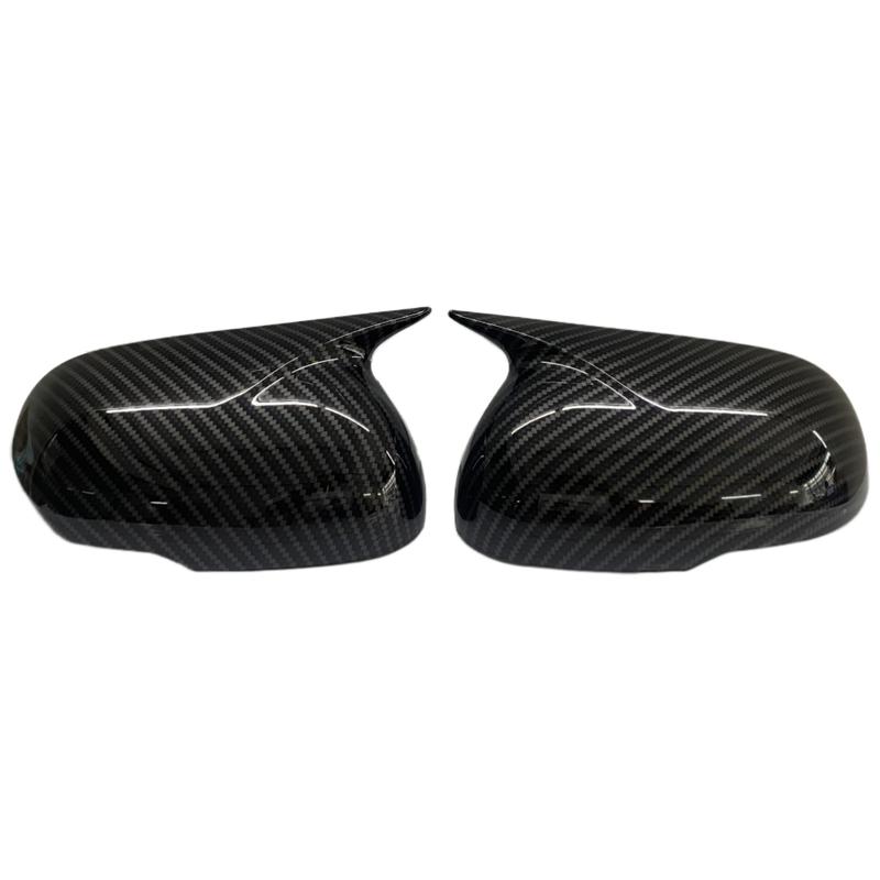 For Kia Picanto 2012-2025 with Light Car Rearview Side Mirror Cover Wing Cap Exterior Door Rear View Case