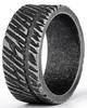 New Viking Style Vertical Stripe Texture Unisex Ring