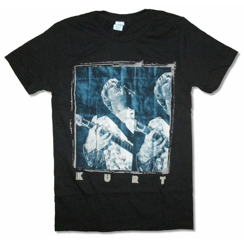 Kurt Cobain Merch T-shirt - Panels Official Grunge Tee 2017 S