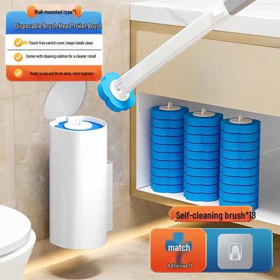 Eight Sea Bird Disposable Toilet Brush