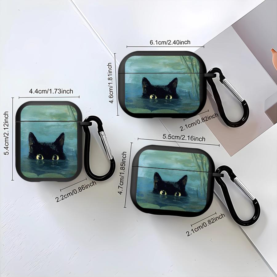 A Kitten In The Rain Earphone Cases Cover Case For Airpods Pro2 2 4 Pro3 3 Pro 1