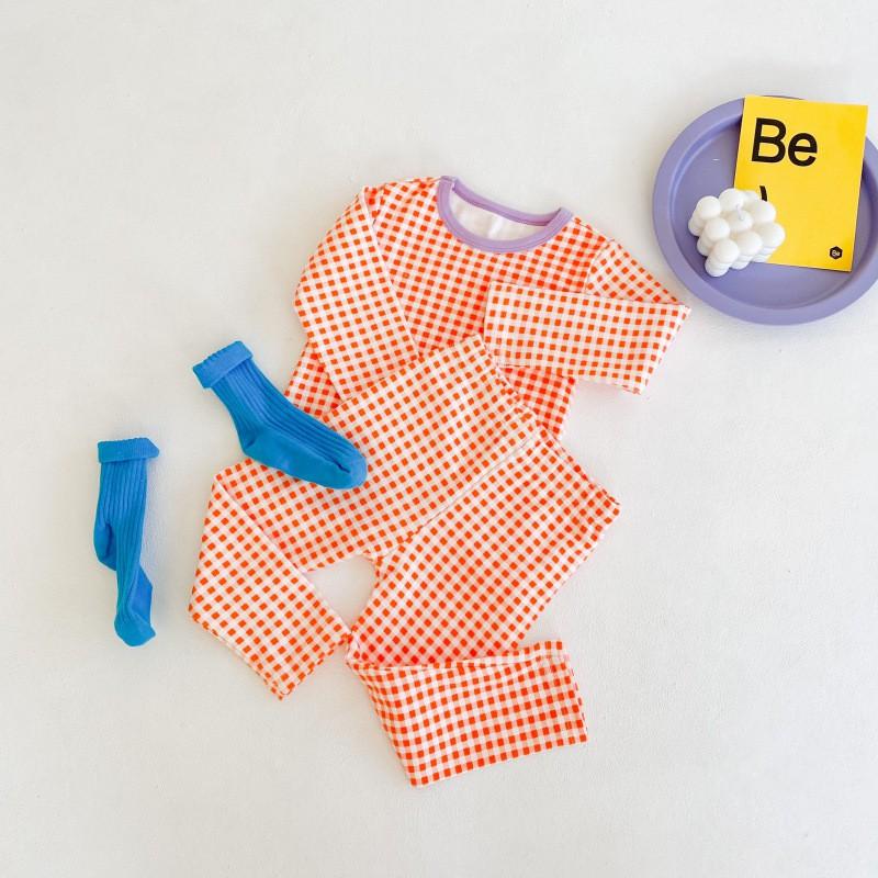 Kids Cotton Pajama Set 2Pcs Soft Homewear Boys Girls 80-140cm Winter