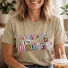 Retro Motherin' Mom T-Shirt, Iced Coffee Mama Y2K Apparel
