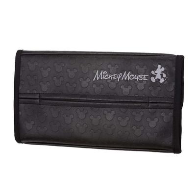 Caixa de Lenços para Carro Napolex para Para-sol Caixas Mickey Mouse Carro Disney Ganchos de Velcro, Fechamento de Velcro, Lenços, Acessórios com Aparência de Couro, WD-355