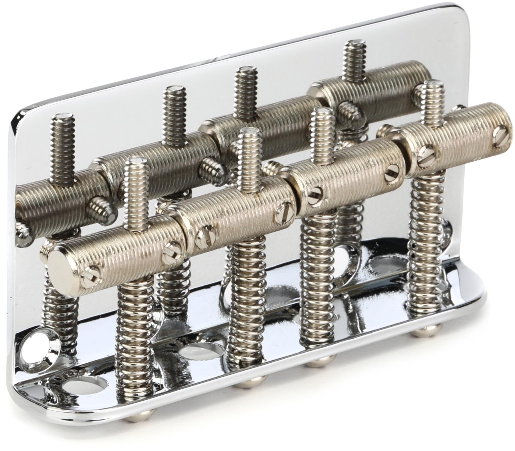 

Fender Parts Pure Vintage Precision Bridge 58 Bass® Assembly, никель/хром