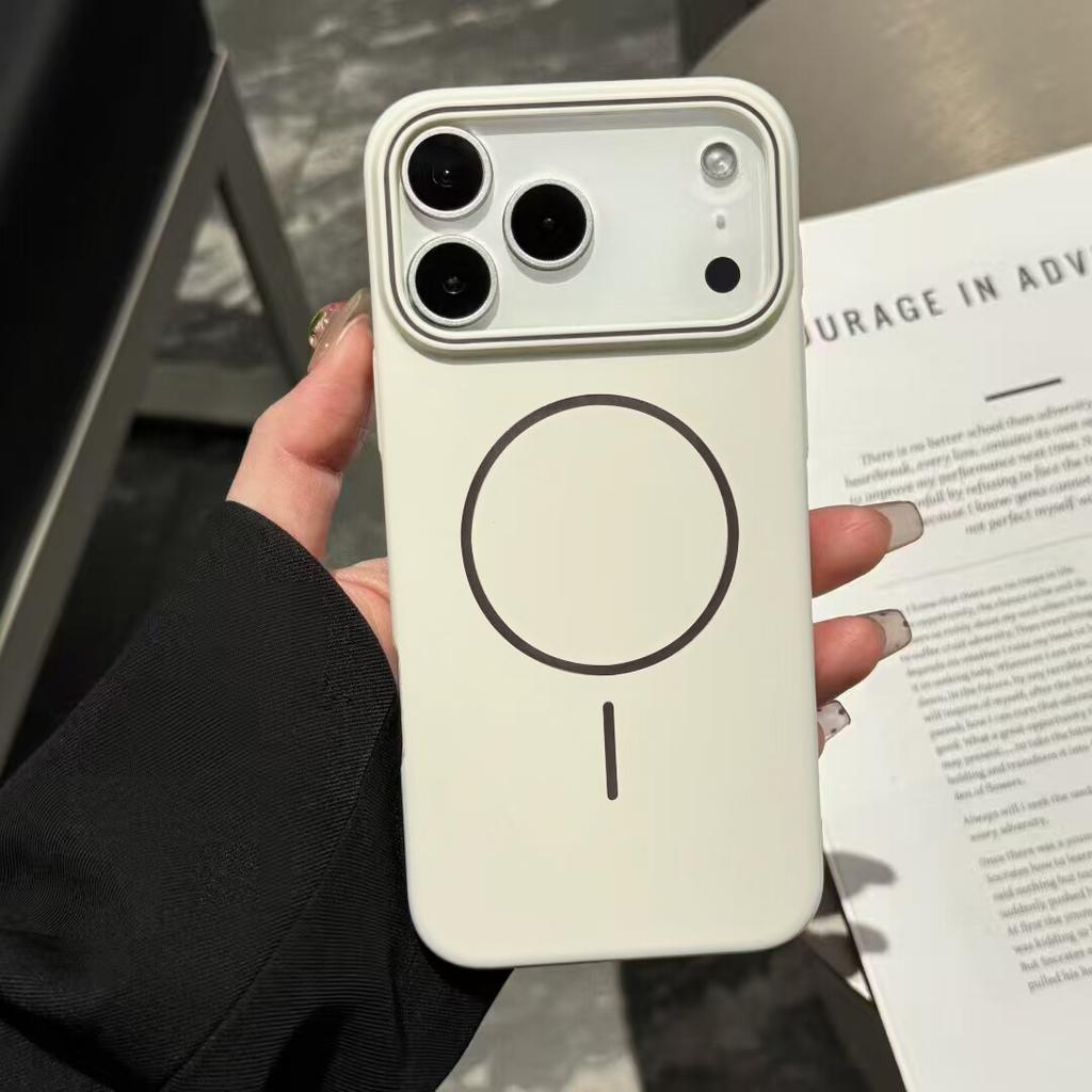 Fashion Magnetic Wireless Charging Case for iPhone 17 16 15 14 13 12 11 Pro Max 16 15 14 Plus Air Ultra Thin Cover Accessories