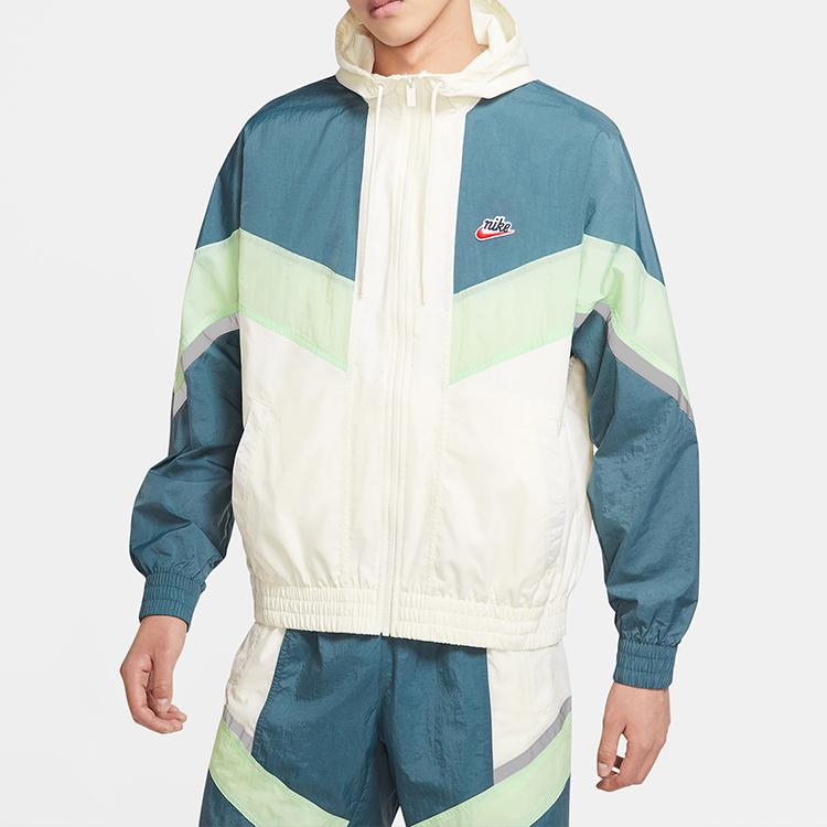 Nike Sportswear Windrunner+ Hooded Reflective Jacket Men Jackets Sail-White CZ0782-133