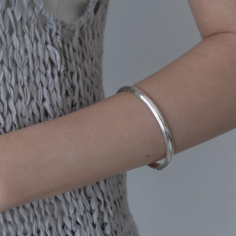 

youngglow silver925 mono bangle bracelet M