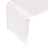 Furniture Model Table Good Craftsmanship Adorable Plastic Dollhouse Coffee Small Table Leisure Mini Model for Micro Landscape