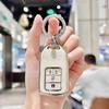 TPU Car Remote Key Case Cover for Honda Vezel City Civic Jazz BRV BR-V HRV Protector Shell Fob Keychain Auto Accessories