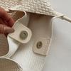 Borsa Tote Grande Intrecciata con Tracolla Lunga e Design Spazioso Perfetta per la Spesa Quotidiana e le Uscite