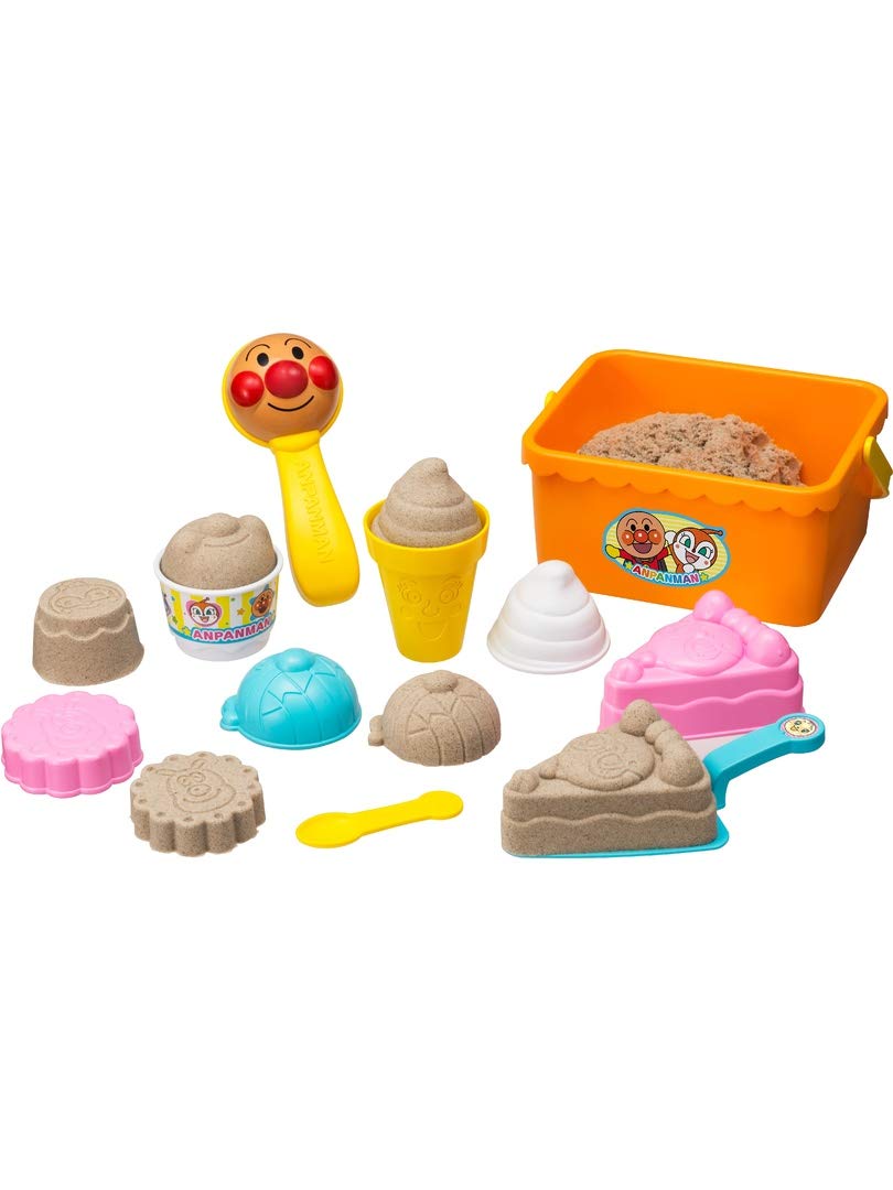 

AGATSUMA Anpanman play with Dessert Set Let s sand!