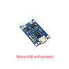 1/3/5pcs Type-C Micro Mini USB 5V 1A 18650 TP4056 Lithium Battery Charger Module Charging Board With Protection Dual Functions