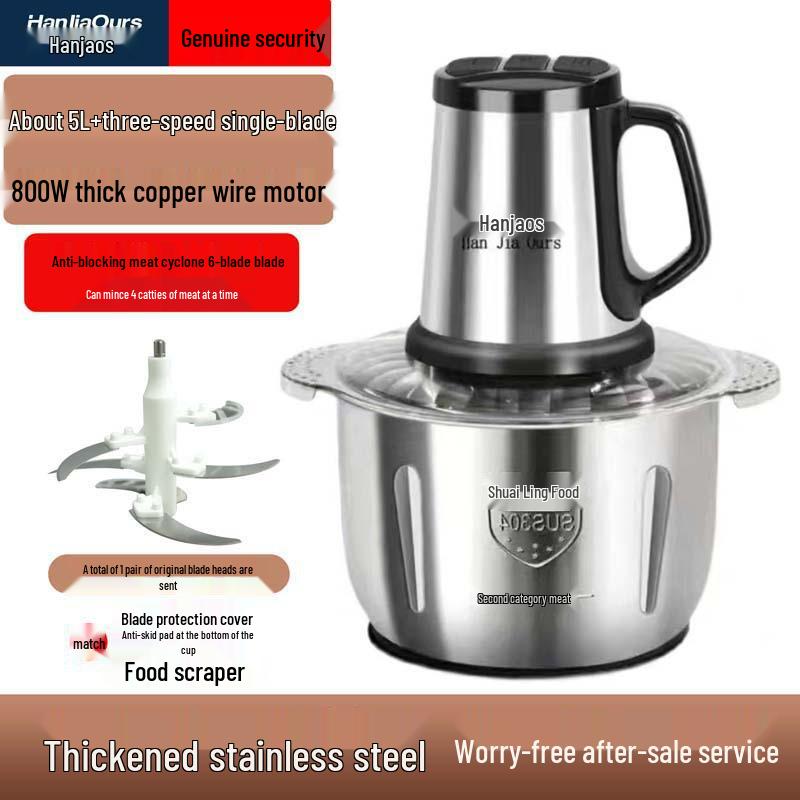 High-Power Multi-Function Meat Grinder & Food Processor