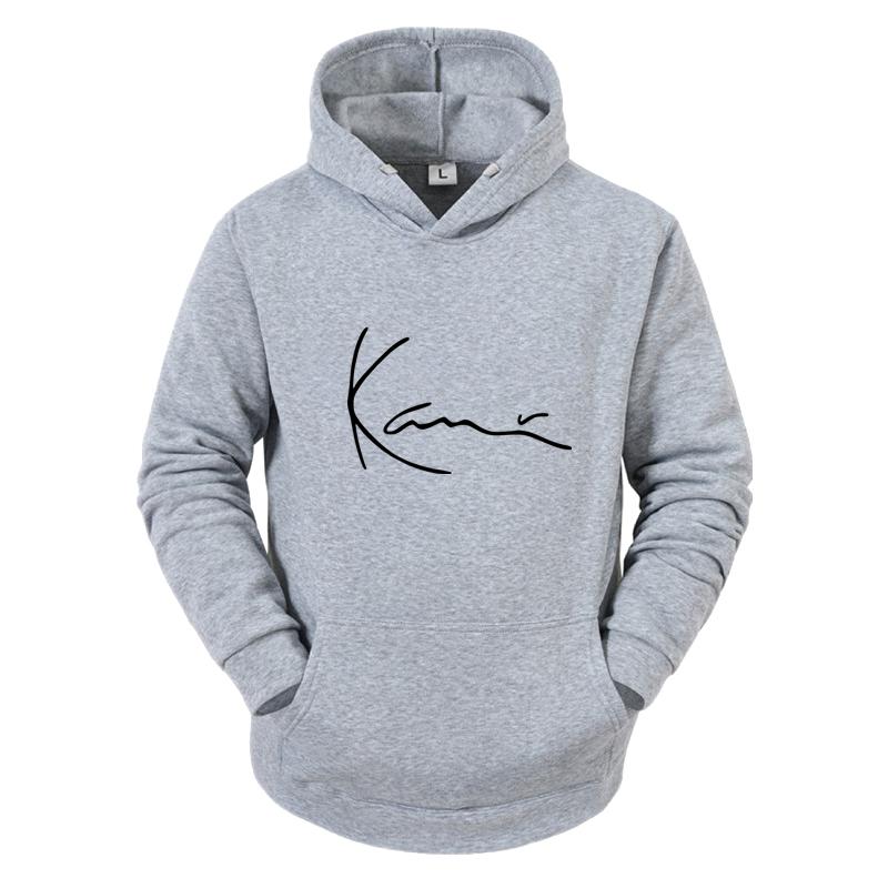 New Men's Fashion Trendy Hoodie Printed Casual Street Sports Slow Running Sweater Pullover Spring and Autumn Daily Unisex Style