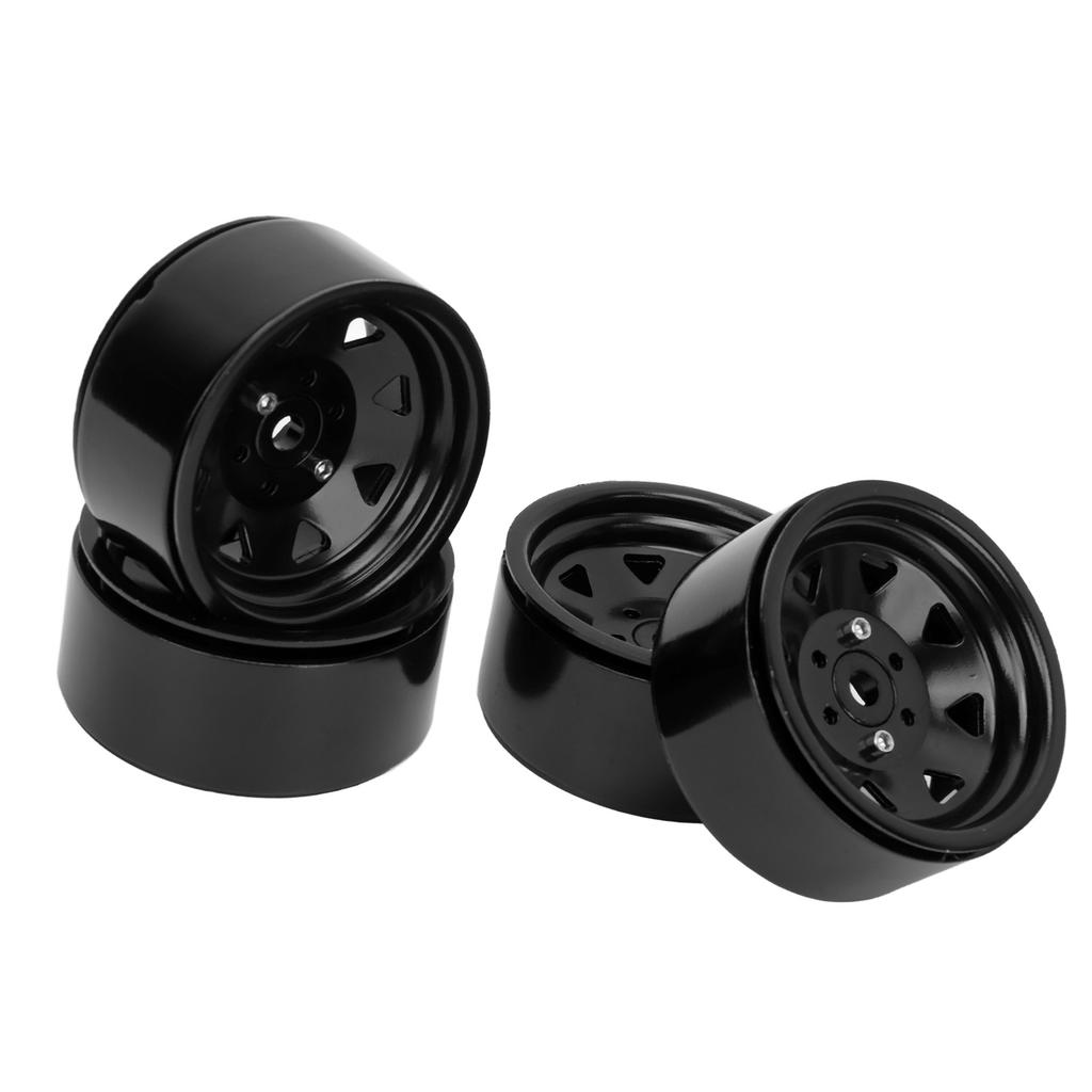 4PCS 1.9in RC s Fit Strong Support 8 Spokes Wheel Set for SCX10 SCX10 II SCX10 III