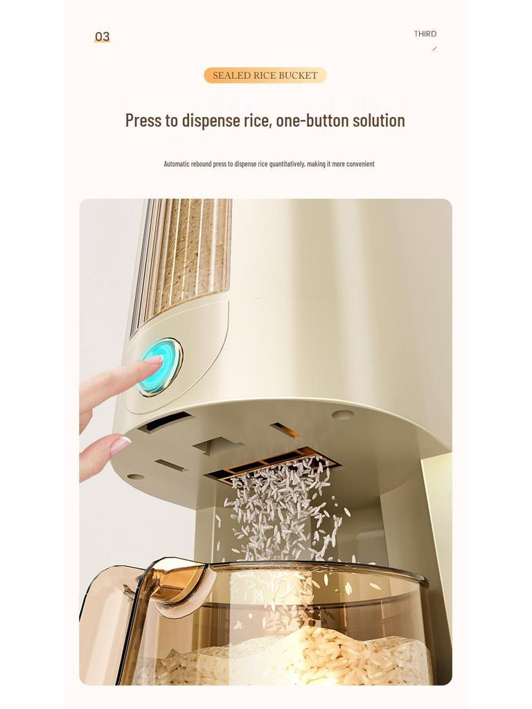 Insektensicherer Feuchtigkeitsbeständiger Aufbewahrungsbehälter für Reis & Mehl