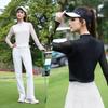 Women's Golf Two-Piece Set: Breathable Long Sleeve T-Shirt and Top - Spring/Summer Sportswear