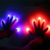2-10Pcs Magic Thumbs Light Toys For Adult Magic Trick Props Luminous Led Flashing Fingers Halloween Party Toys For Children