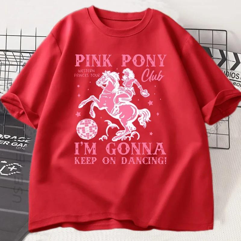 Chappell Roan T Shirt Pink Pony Club Tshirt Midwest Princess Tour Band Concert Musice Tee Short Sleeve Tshirt Woman Clothes