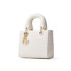 Leather Princess Diana Bag, Winter Leather Messenger Bag, Big-Name Fashion Foreign-Style Bag, Women'S Diagonal Straddle Shoulder Bag