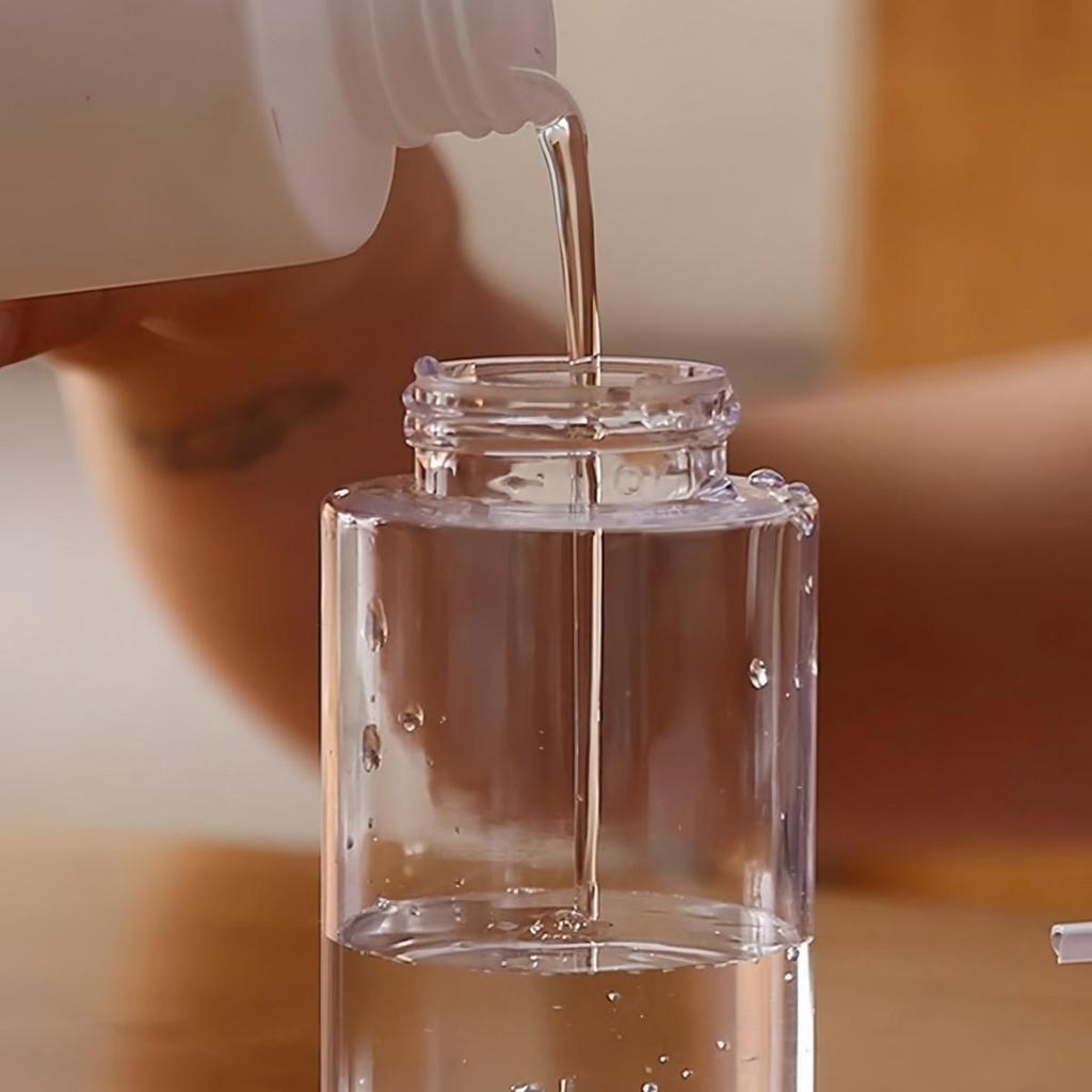 Press-Type Makeup Remover Dispenser - Large, Portable Toner Bottle