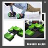 Placement Dumbbell Bracket Rack Frame Dumbbell Holder Dumbbell Rack Mat  Home