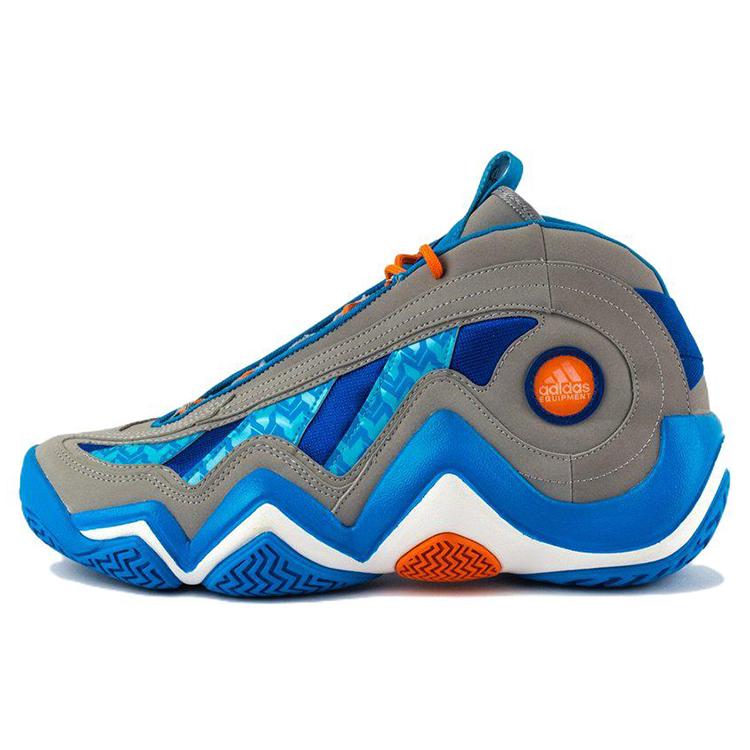 

новые Adidas Crazy 97 Нескользящие Износостойкие Серо-синие 44