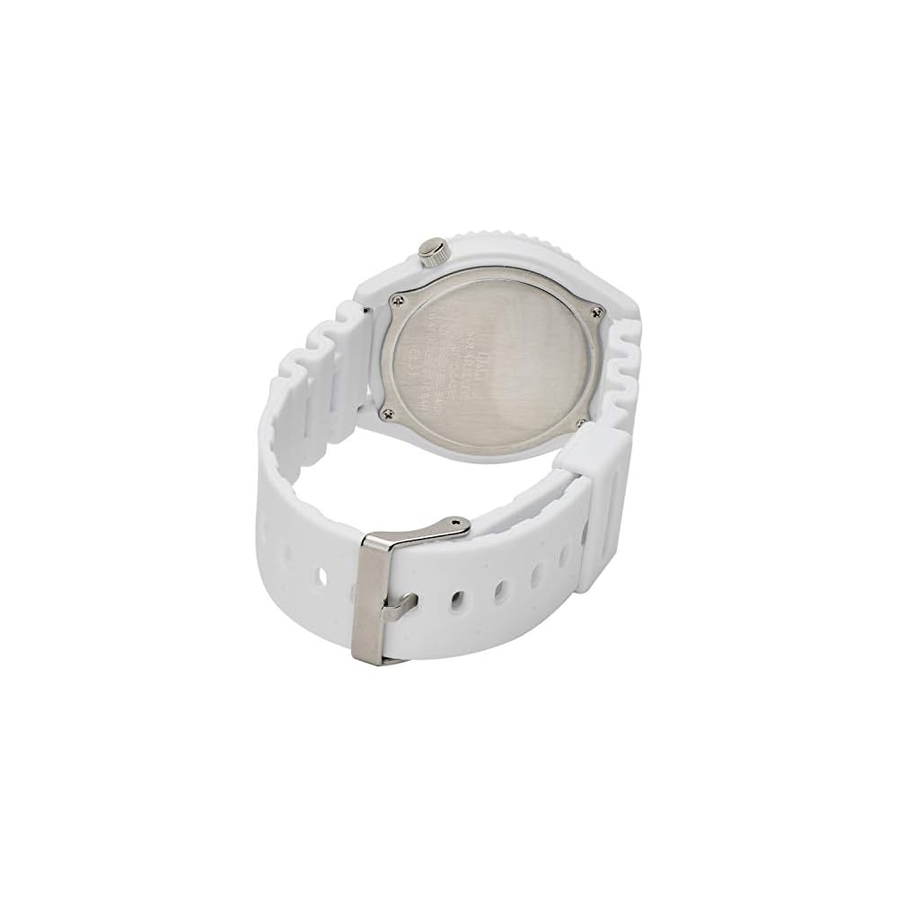Citizen Q&Q Solar Watch 10 Bar Water Resistant Analog with Urethane Strap Men's White