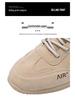 2024 Forrest Gump Retro Korean Style Men's Running & Skate Shoes - Spring Trendy Casual Waffle Design.