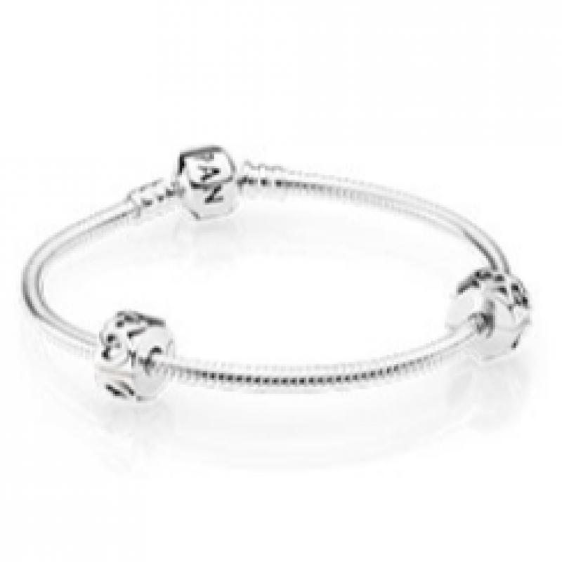 Pandora Moments Silver Classic Bracelet 590702hv