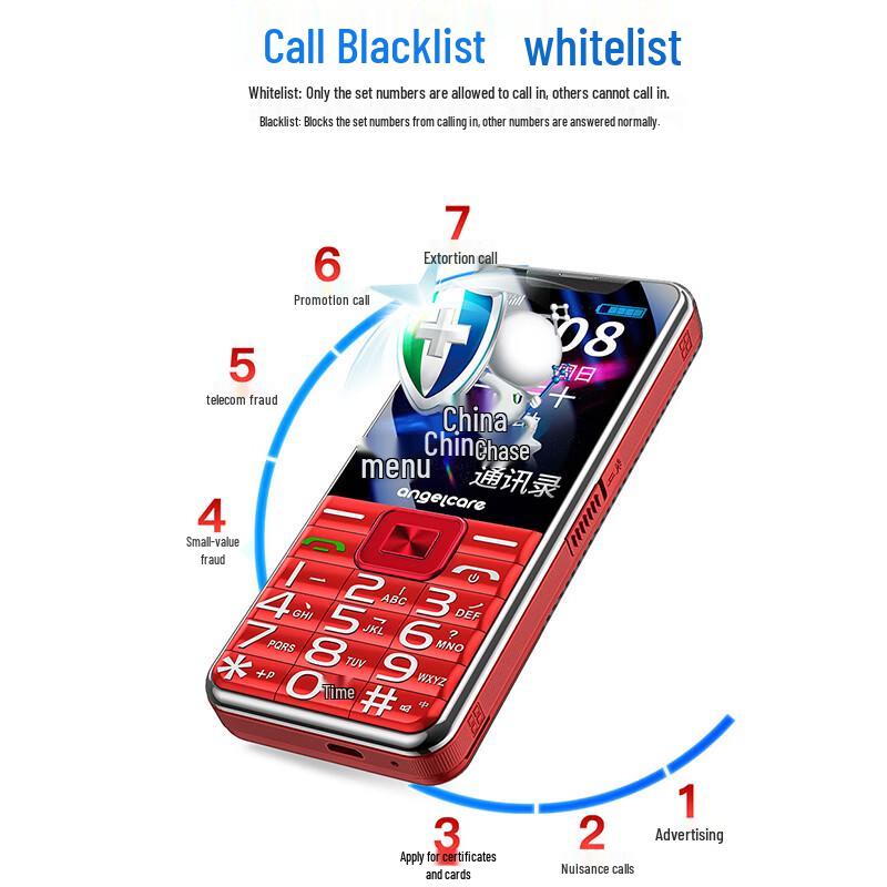 Shouhubao K17 4G Senior Feature Phone (CN Version)